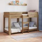 vidaXL Stapeld bed voor kids Artisan Eiken 75 x 190 cm, Huis en Inrichting, Slaapkamer | Bedden, Verzenden, Nieuw