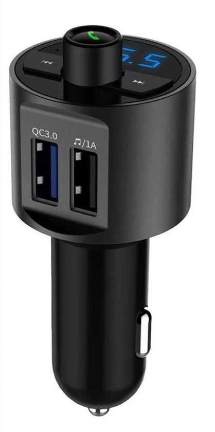 DrPhone BC4 FM Transmitter - Dual USB - Bluetooth 5.0 -, Télécoms, Carkits, Envoi