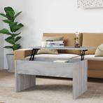 vidaXL Table basse Sonoma gris 80x50,5x41,5 cm Bois, Maison & Meubles, Tables | Tables de salon, Neuf, Verzenden