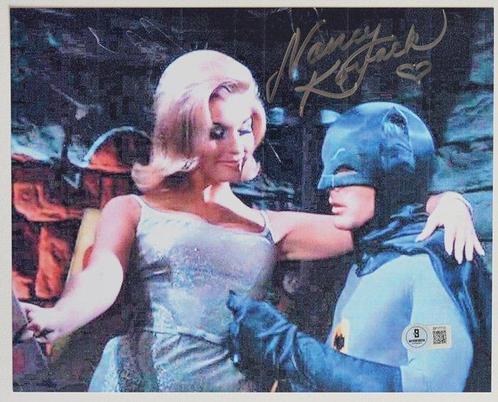 Batman - Classic Tv - Nancy Kovack (Queenie) - Autograph,, Verzamelen, Film en Tv