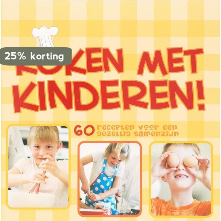 Koken met kinderen! 9789087240059, Boeken, Kookboeken, Zo goed als nieuw, Verzenden