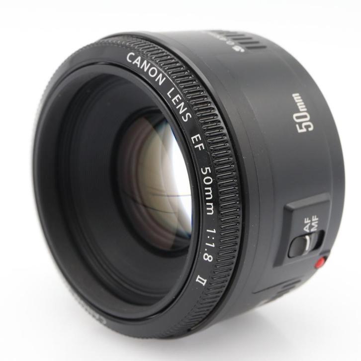 Canon EF 50mm F/1.8 II | Tweedehands, Audio, Tv en Foto, Foto | Lenzen en Objectieven, Zo goed als nieuw, Verzenden