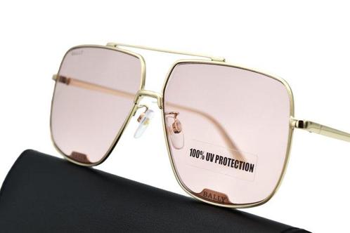 Bally - BY0017D 32Y - Rectangular Gold Metal Design - Light, Handtassen en Accessoires, Zonnebrillen en Brillen | Dames