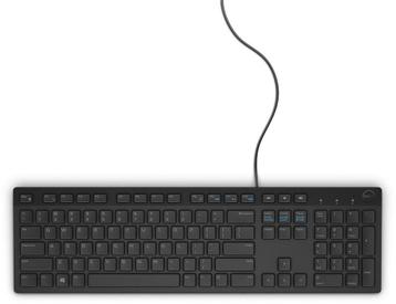 Dell KB216 (Zweeds/Fins) Zwart Doosschade