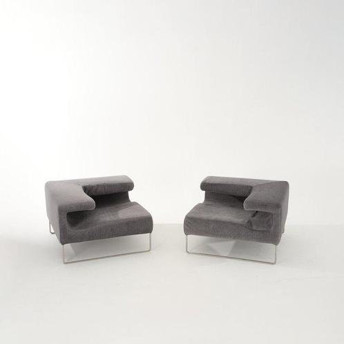 Moroso - Patricia Urquiola - Canapé (2) - Siège bas - Acier,, Antiek en Kunst, Kunst | Designobjecten