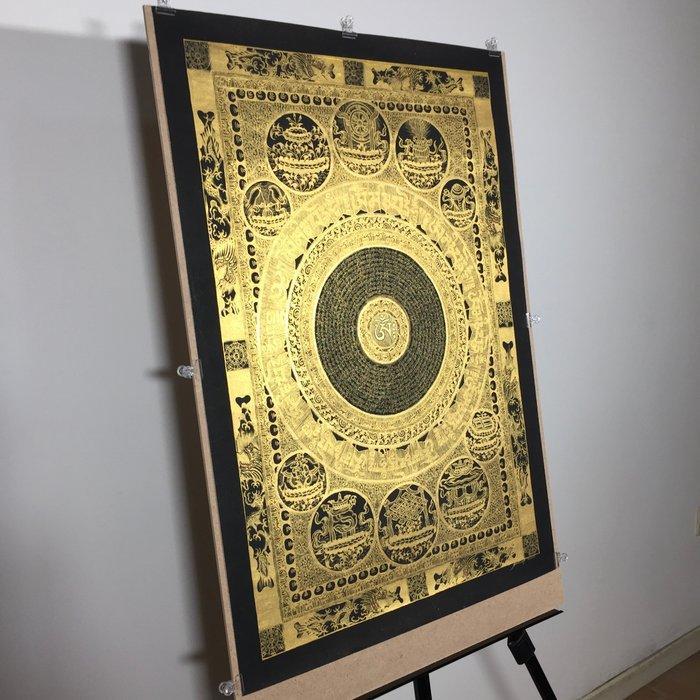 Painting of Tibetan Tradition - Refined Masterpiece Thangka, Antiek en Kunst, Kunst | Designobjecten
