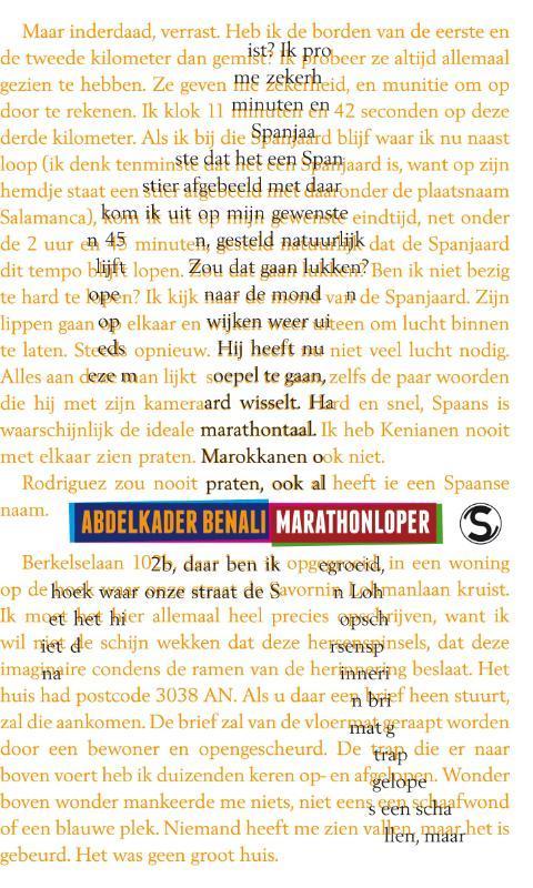 Marathonloper 9789029579308 Abdelkader Benali, Boeken, Literatuur, Gelezen, Verzenden