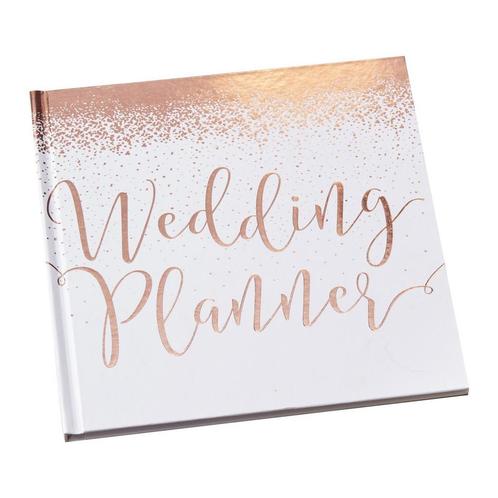 Rose Gouden Wedding Planner 21cm, Hobby & Loisirs créatifs, Articles de fête, Envoi
