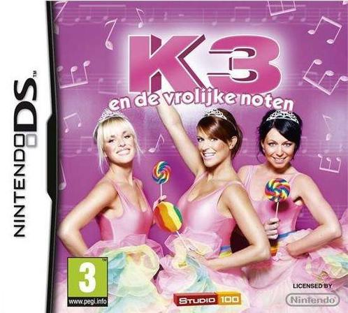 K3 En De Vrolijke Noten-Standaard (NDS) Gebruikt, Games en Spelcomputers, Games | Nintendo DS, Ophalen of Verzenden