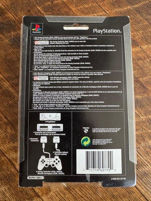 Sony - Playstation 1 (PS1) - Sony Analog Controller Dual, Games en Spelcomputers, Spelcomputers | Overige Accessoires