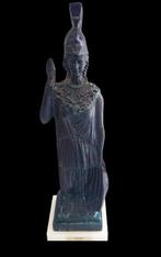 Beeld, Athena Bronze statue - 43 cm - Brons