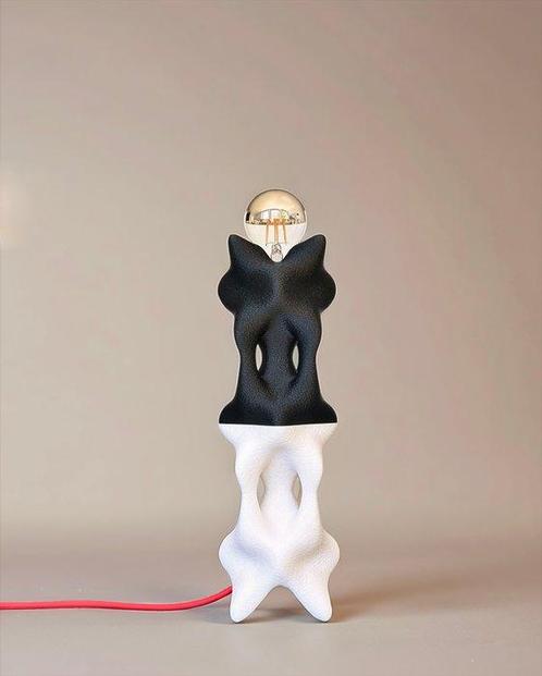 Cornu Design - Lampe de table - PLA - Lampe imprimée en 3D, Antiek en Kunst, Kunst | Designobjecten
