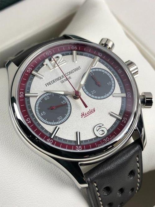 Frédérique Constant - Vintage Rally Healey Chronograph, Handtassen en Accessoires, Horloges | Heren