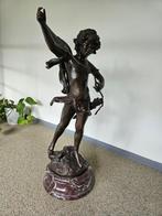Naar Auguste Moreau (1834-1917) - sculptuur, Cupido - 70 cm, Antiek en Kunst