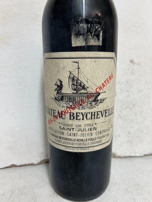 1984 Château Beychevelle - Saint-Julien 4ème Grand Cru, Verzamelen, Wijnen
