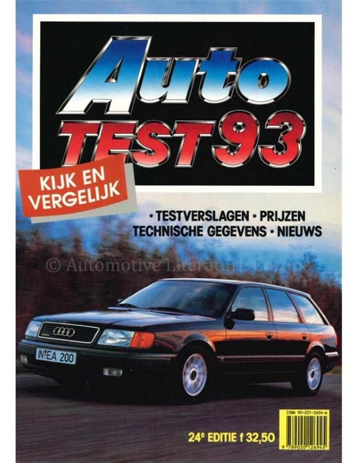 1993 AUTOTEST JAARBOEK NEDERLANDS, Boeken, Auto's | Boeken, Ophalen of Verzenden