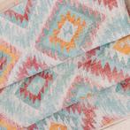 BA121 - Tissu Gobelin Ethnique à losanges – Style Kilim