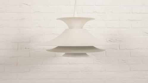 Vintage hanglamp | Erik Balslev | Radius | Wit, Huis en Inrichting, Lampen | Hanglampen, Ophalen of Verzenden