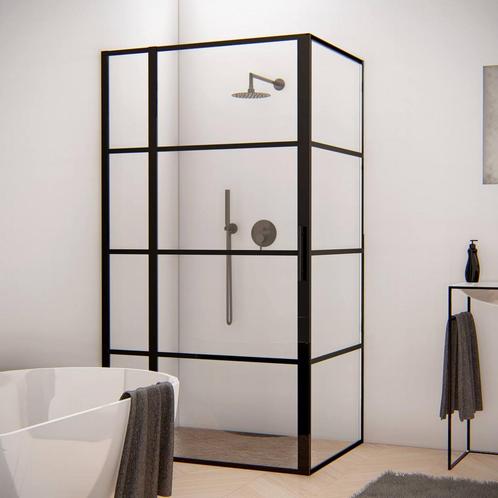 Aanbieding: BWS Douchecabine Frame 140x110 cm 8 mm NANO Glas, Bricolage & Construction, Sanitaire, Douche, Enlèvement ou Envoi