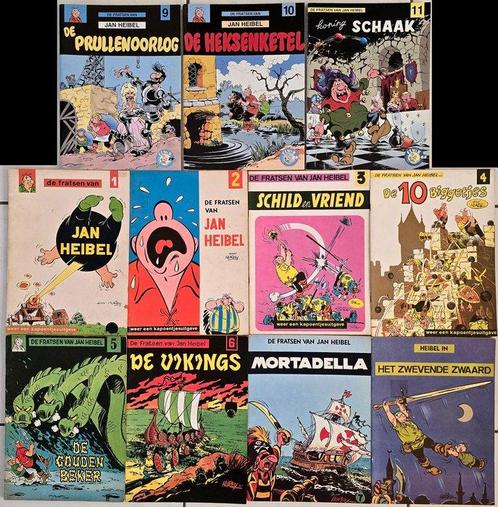 Jan Heibel - Fenix uitgaven 29, 36, 45 - Het Volk uitgaven 1, Boeken, Stripverhalen