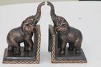 Serre-livres (2) - olifant - Fonte, Antiek en Kunst