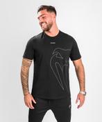 Venum Giant Connect T-shirt Zwart - Vechtsport Kleding, Verzenden, Vechtsport