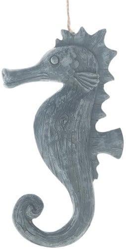 Zeepaardje polyresin Lichtblauw 12x4x23 cm per stuk, Hobby en Vrije tijd, Knutselen, Nieuw