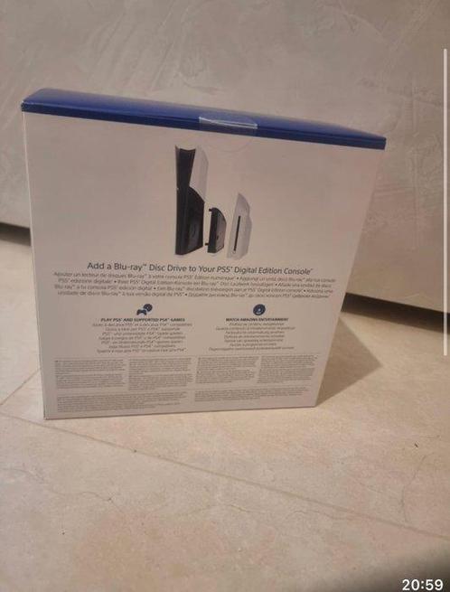 Sony - Playstation 5 (PS5) - Disc Drive - Videogame - In, Games en Spelcomputers, Spelcomputers | Overige Accessoires