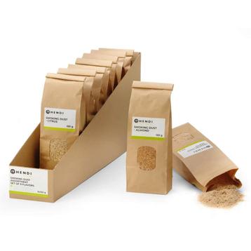 Rookstofset | Hout | 9 Smaken (9x 150g) HENDI, Verzenden