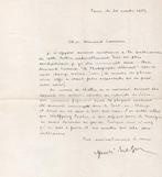 André Breton - Deux lettres autographes signées à Armand, Nieuw