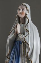 Beeldje - OLV van Lourdes - Bisque porselein, Antiek en Kunst