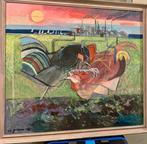 Daniel Schinasi (1933-2021) - La guerre, Antiek en Kunst