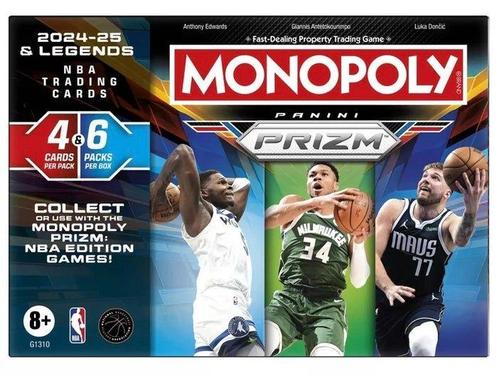 2024/25 Panini Prizm Monopoly LeBron James, Luka Doncic,, Verzamelen, Stickers