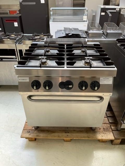 Electrolux 4 pits gasfornuis + Oven Aardgas, Zakelijke goederen, Horeca | Keukenapparatuur, Ophalen of Verzenden