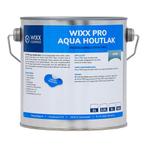 Wixx PRO Aqua Houtlak Satin RAL 7016 | Antracietgrijs 5L, Doe-het-zelf en Bouw, Verf, Beits en Lak, Nieuw, Verzenden