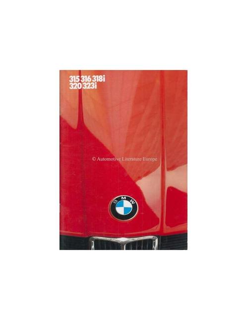 1982 BMW 3 SERIE BROCHURE NEDERLANDS, Boeken, Auto's | Folders en Tijdschriften, Ophalen of Verzenden