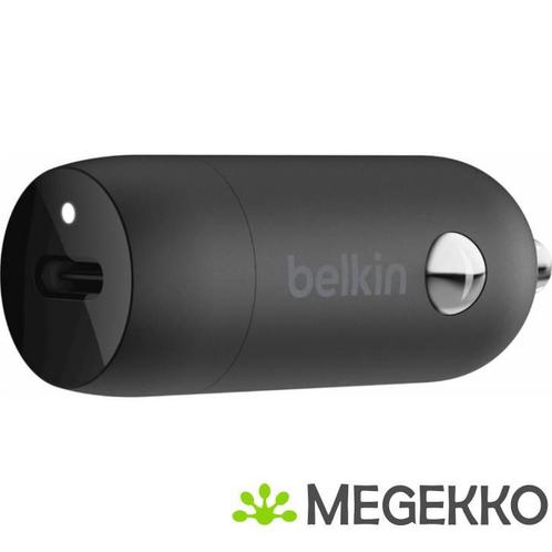 Belkin autolader USB-C 20W Power Delivery. zwart CCA003btBK, Auto-onderdelen, Elektronica en Kabels, Nieuw, Verzenden