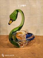 Mstisov - Figuur - Rhapsody Glass Swan by Frantisek Zemek, Antiek en Kunst, Antiek | Glaswerk en Kristal