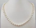 Collier Perles Akoya brillantes de 6x7 mm, Nieuw