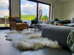 Donja-HD schapenvacht-lamsvacht tapijt-kleed- handgemaakt, Huis en Inrichting, Crème, Nieuw, Ophalen of Verzenden, Modern