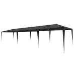 vidaXL Partytent 3x9 m PE antraciet, Verzenden, Nieuw