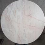 Bijzettafel - Smeedijzer, Marmer