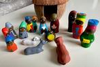 Kerststal (15) - Kersttafereel in kokosnoot - Klei -, Diversen, Nieuw