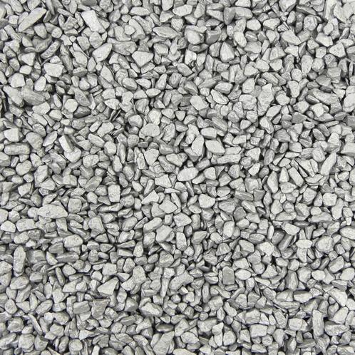 Gekleurde Steentjes 4-6mm - Granulaat - ZILVER - Bodembed..., Tuin en Terras, Planten | Tuinplanten, Ophalen of Verzenden