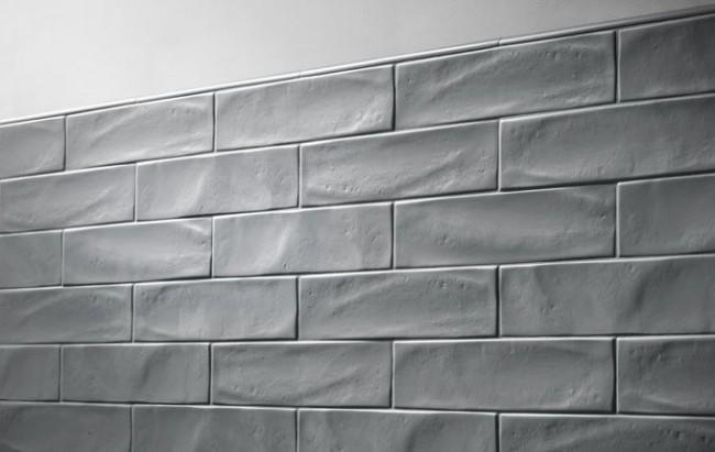 Handmade Cloud Grijs MAT Wandtegel / Metro tegel / 7,5 x 30, Doe-het-zelf en Bouw, Tegels, Ophalen of Verzenden