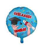 Helium Ballon Geslaagd Leeg 30cm, Hobby & Loisirs créatifs, Articles de fête, Verzenden