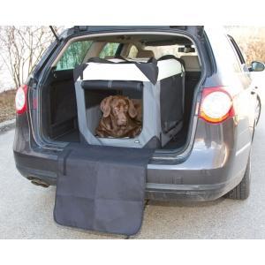 Transportbox journey, 81x58x58cm, grijs-beige - kerbl, Animaux & Accessoires, Accessoires pour chiens