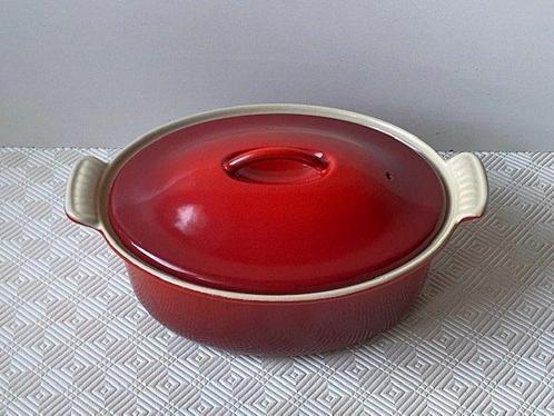 Style Le Creuset - Plat de cuisson (2) - Fonte émaillée, Antiek en Kunst, Antiek | Keukengerei