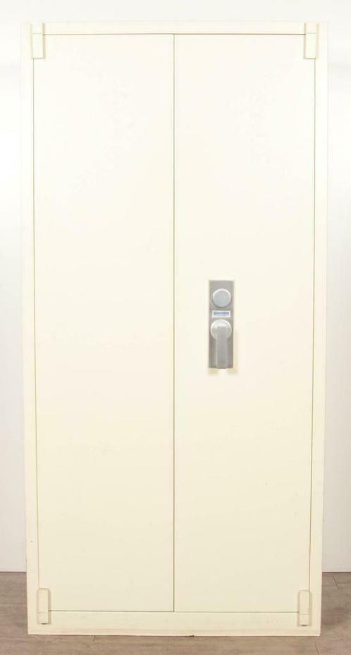 Overtoom inbraakwerend kluis, crème, 195 x 95 cm, incl. 1..., Huis en Inrichting, Kasten | Roldeurkasten en Archiefkasten, Gebruikt