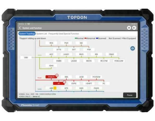 Topdon Phoenix Smart professioneel diagnose tablet j2534, Autos : Divers, Outils de voiture, Envoi